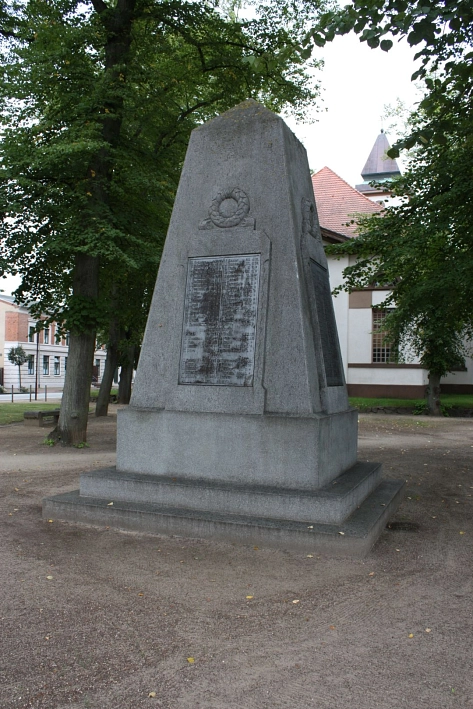 Denkmal der Gefallenen des ersten Weltkrieges&nbsp;&copy;&nbsp;Stadt Lübtheen