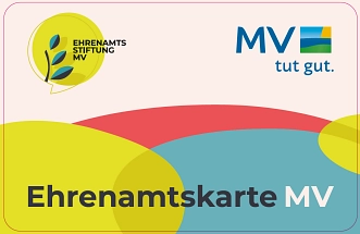 Logo Ehrenamtskarte MV&nbsp;&copy;&nbsp;Die Ehrenamtskarte MV
