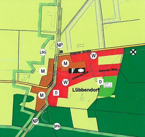 Flurkarte&nbsp;&copy;&nbsp;Stadt Lübtheen