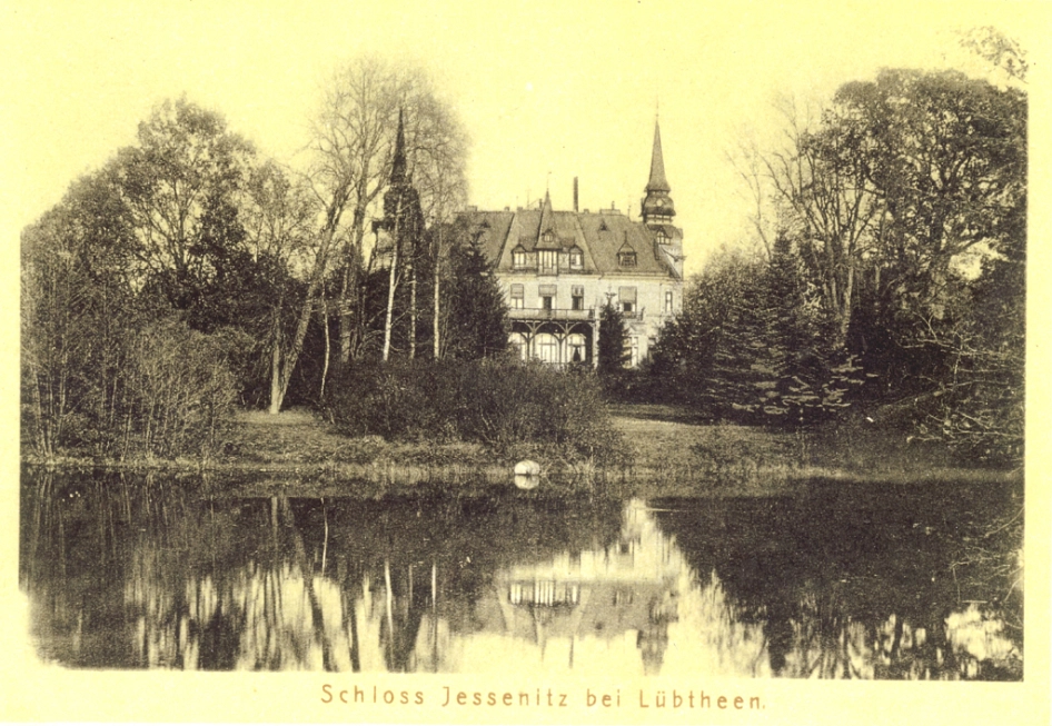 Postkarte Gutshaus Jessennitz&nbsp;&copy;&nbsp;Stadt Lübtheen Museum
