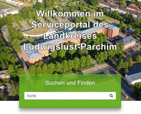 Serviceportal des Landkreis Ludwigslust-Parchim&nbsp;&copy;&nbsp;Landkreis Ludwigslust-Parchim