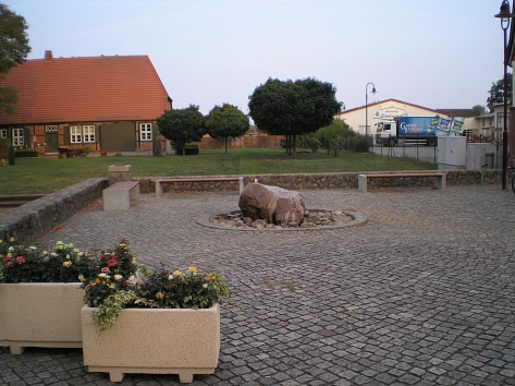 Sprudelstein&nbsp;&copy;&nbsp;Stadt Lübtheen