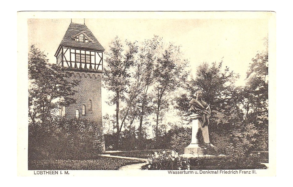 Wasserturm und Denkmal Bergwerk Lübtheen&nbsp;&copy;&nbsp;Stadt Lübtheen